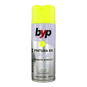 byp pintura en spray esmalte acrílico (verde limon)