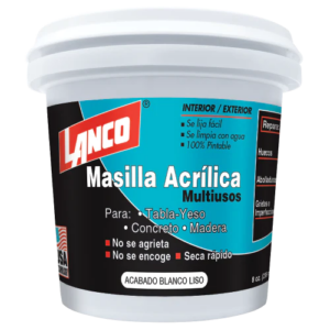 lanco masilla acrílica multiusos