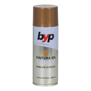byp pintura en spray esmalte acrílico (dorado)